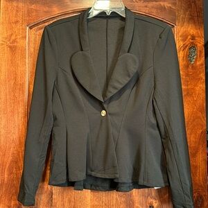 NWT boutique black fitted jacket/blazer for work or going out
